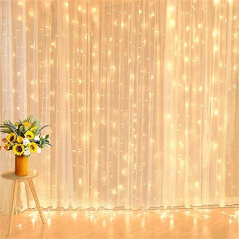 Twinkle Light Star 300 Led Window Curtain String Light Wedding Party