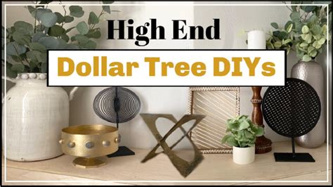 High End Dollar Tree DIY Home Decor Easy DIY Decor Dupes Potter Barn Mcgee Co Inspired