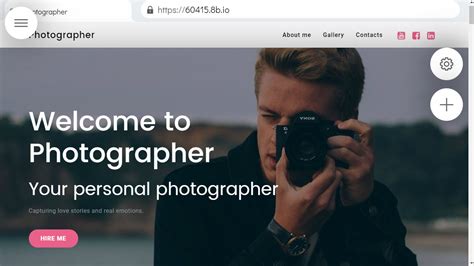 Crafting A Photo Website For Free Photography Portfolio Template