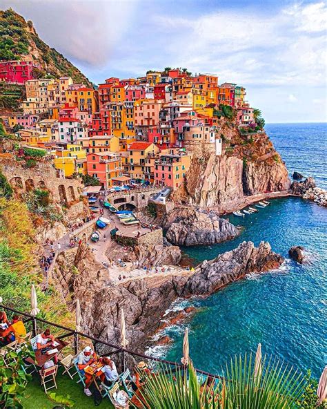 Manarola In Cinque Terre The Village On The Rocks By Takemyhearteverywhere Double Tap If You