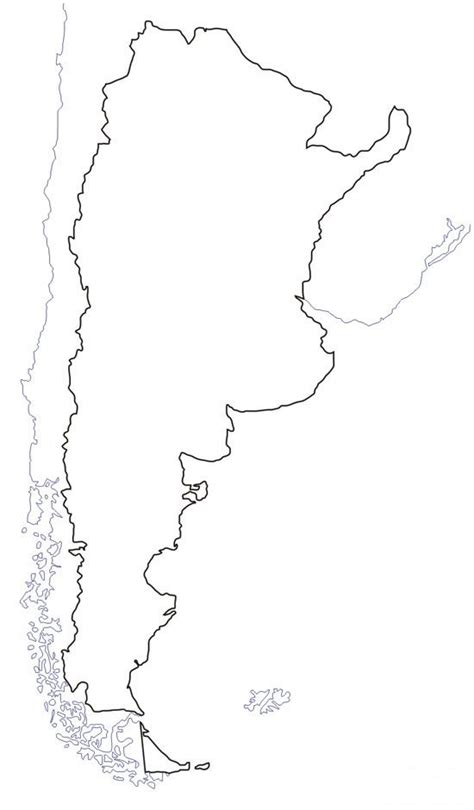 Argentina Map Coloring Page Boringpop Com