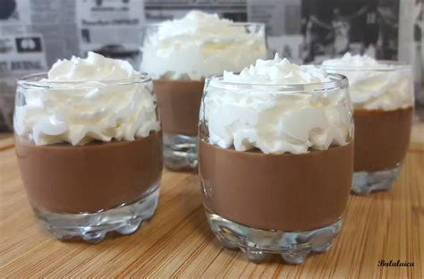 Cómo preparar mousse de chocolate. Copas de chocolate con nata (crema de leche) caseras | Cocina