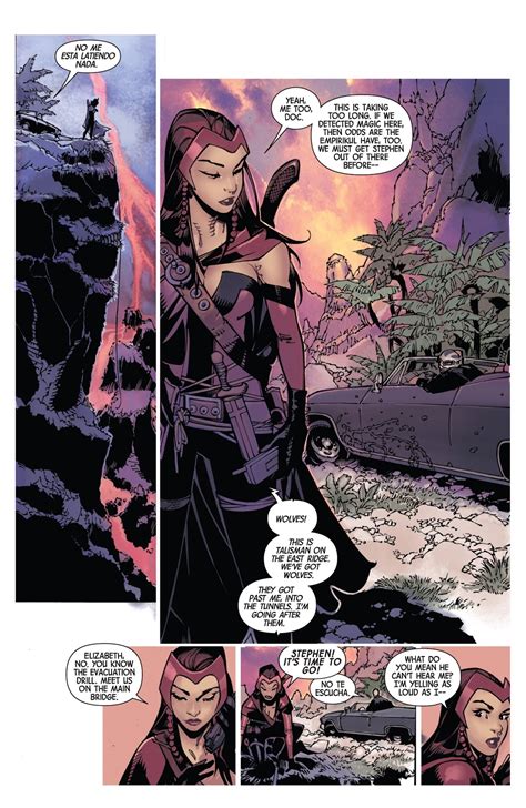 Doctor Strange Pg By Chris Bachalo Ft Scarlet Witch In K