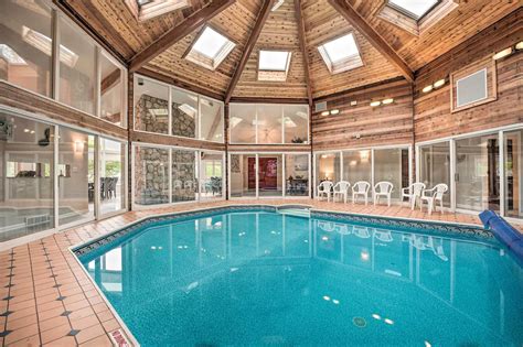 15 Epic Vacation Rentals With Indoor Pools Vrbo Airbnb And More Follow Me Away
