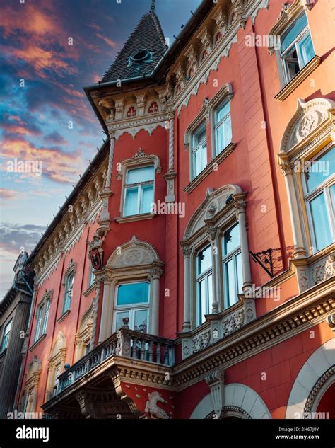 Art Nouveau Red Building In Subotica Serbia Stock Photo Alamy