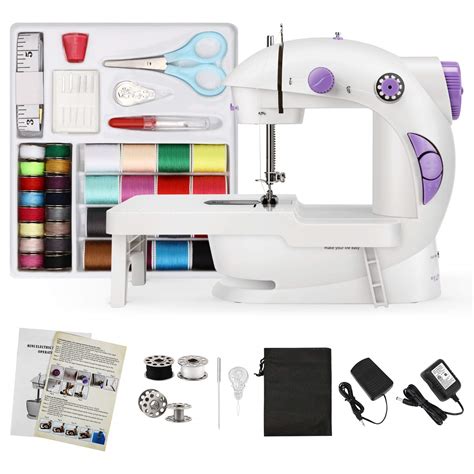 This janome sewing machine for beginners is designed in such a way that a user does not get lost while working on it. Magicfly Mini Sewing Machine for Children & Beginner, with ...