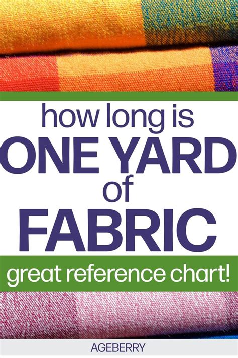 How Big Is A Yard Of Fabric Plus Yardage Conversion Chart Sewing