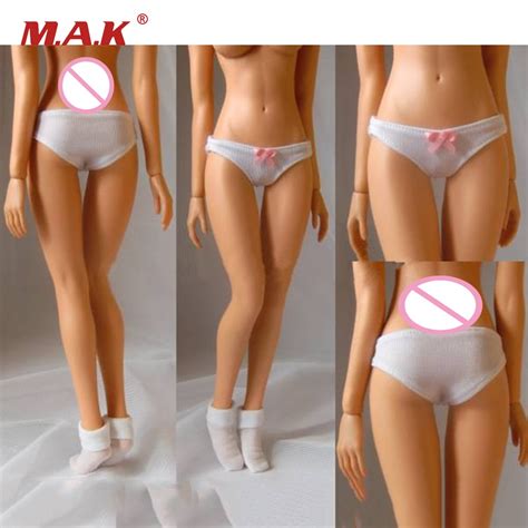 16 Scale Female Action Figures White Underwear Models For 12 Inches
