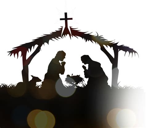 Bethlehem Nativity Scene Nativity Of Jesus Silhouette Silhouette Png