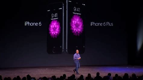 The First Glimpse Of The Iphone 6 And Iphone 6 Plus Video Cnet