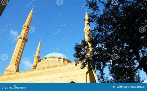 Mohamed Al Amin Mosque In Beirut Stock Photo Image Of Architecture