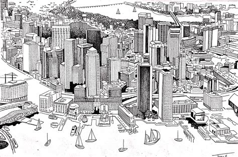 City Drawings On Behance