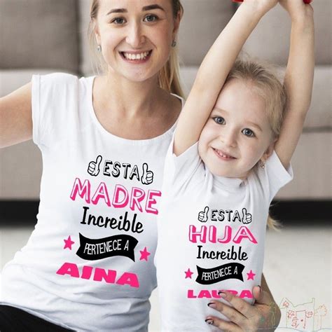Pack 2 Camisetas Mama Y Yo Mod Increíbles Color Rosa Talla Niñoniña 6