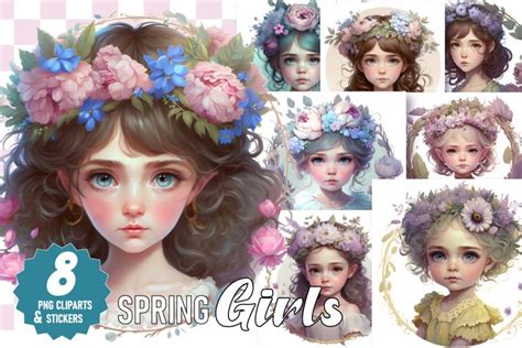 Cute Spring Girls Collection Set