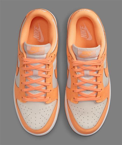 Nike Dunk Low Womens Peach Cream Release Date Dd1503 801 Sole