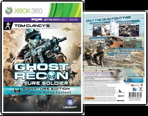 Tom Clancy Ghost Recon Future Soldier Signature Edition Xbox 360 Used