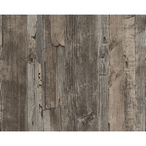 We see people hanging this type of design on their. AS Creation Distressed Driftwood Wood Panel Faux Effect ...