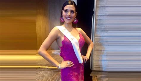 Clarisse Uribe Representante Peruana En El Miss Mundo Habló Sobre Su