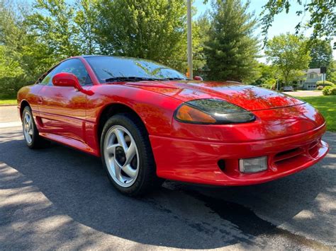 1991 Dodge Stealth Hatchback Red Awd Manual Rt Turbo Classic Dodge