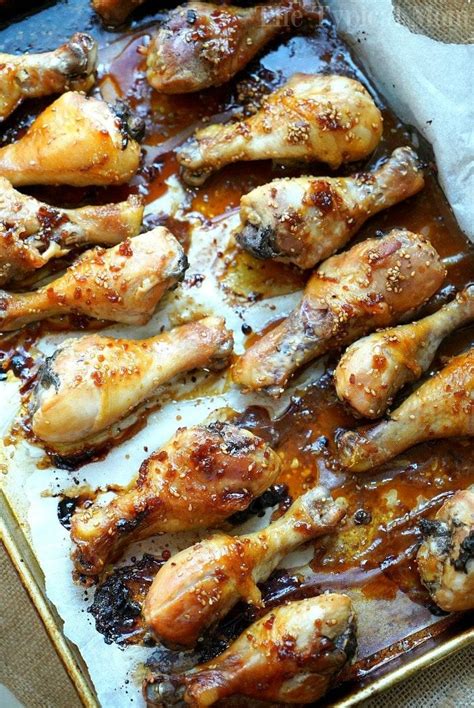 Plus, this dinner cooks up quickly, making it perfect for a busy weeknight dinner. Baked teriyaki chicken drumsticks with an easy homemade ...