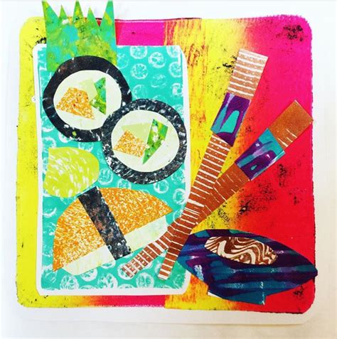 Cassie Stephens Printing With Gelli Plates