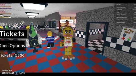 Roblox The Pizzeria Roleplay Remastered Golden Freddy Showcase