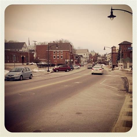 Downtown Newmarket New Hampshire New Hampshire Hampshire Street View