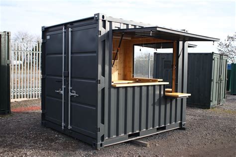 Below are the other various sizes of steel shipping containers along with the weight and standard features. A New 10ft Shipping Container converted into a Mobile ...