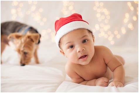 Koas Christmas Pictures Diy Baby And Christmas Lights Photography