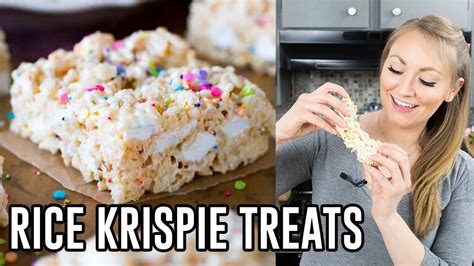 How To Make Rice Krispie Treats Youtube