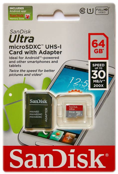 Great savings & free delivery / collection on many items. StreetFX Motorsport and Graphics - Genuine SANDISK 64GB Micro SD SDXC TF Card Class 10 UHS-I ...