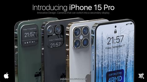Future Iphone 15 Pro Apple Innovative Design Concept Trailer 2023