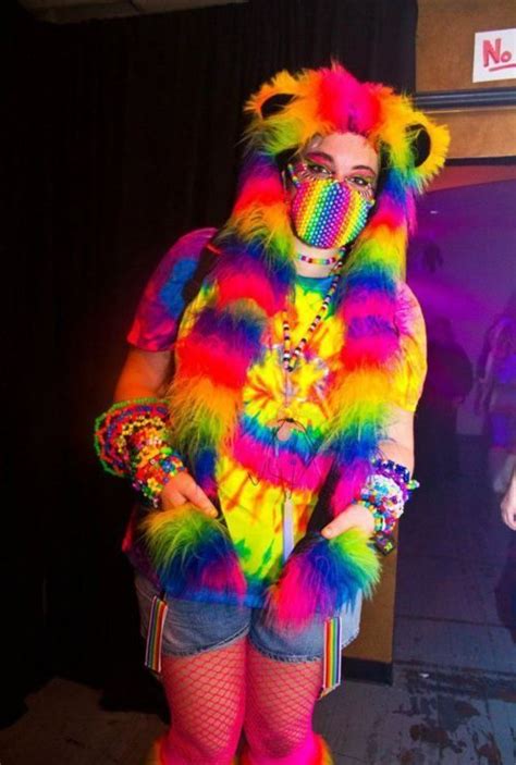 pin by nola harding on color me rave outfits rave costumes rainbow fashion