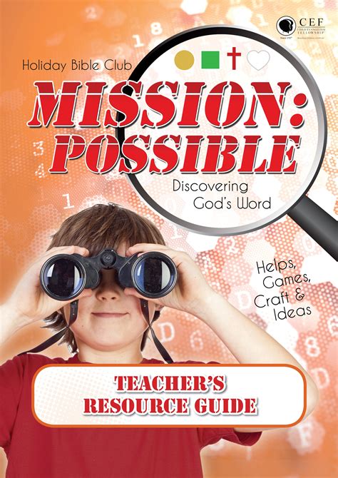 Mission Possible Discovering Gods Word Child Evangelism Fellowship