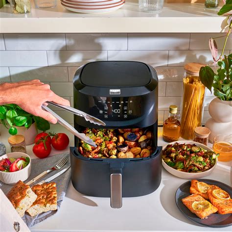 Customer Reviews Bella Pro Series Qt Digital Air Fryer With Divided