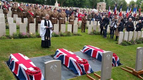 Wwi Soldiers Buried In France More Than 100 Years After Their Deaths