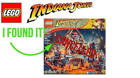 I Found The Lego Indiana Jones Cancelled Temple Of Doom Set Youtube