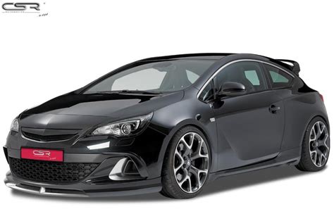 Přední Spoiler Pod Nárazník Csr Opel Astra J Gtcopc Tuningstylecz