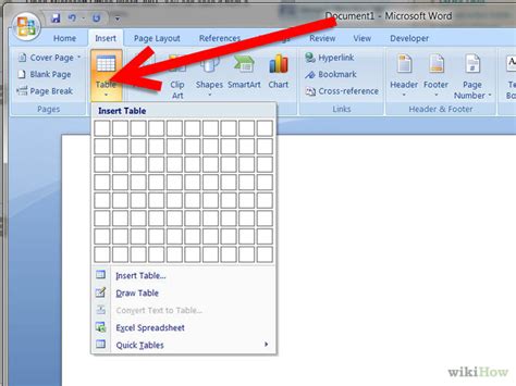 How To Create A Simple Table In Microsoft Word 5 Steps