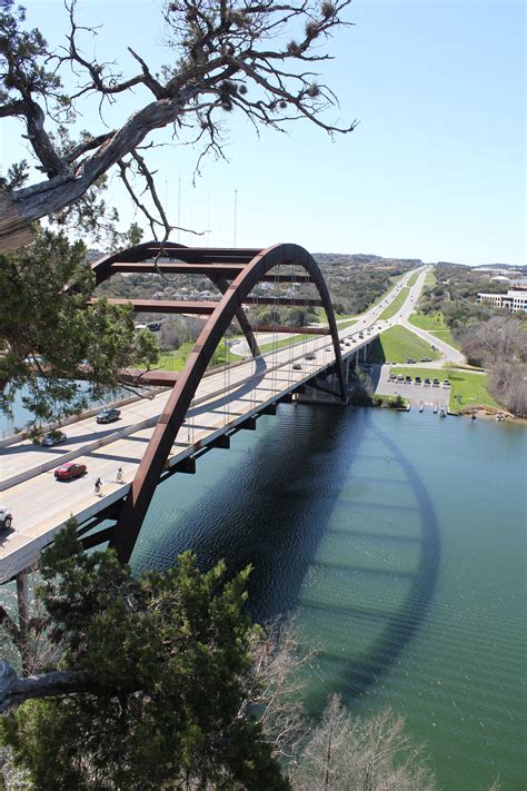 Austin Texas Pennybacker Bridge Overlook Pennybacker Bridge Austin