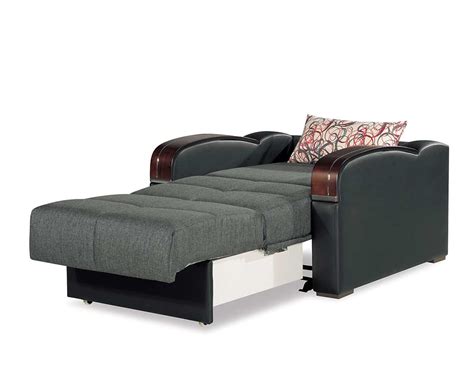 Modern grey chair sleeper bed: Chair Bed Sleeper in Red | Sofa Beds