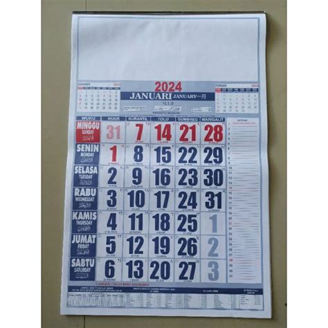 Grosir Kalender 2024 Kalender Dinding 2024 Kalender Kantor