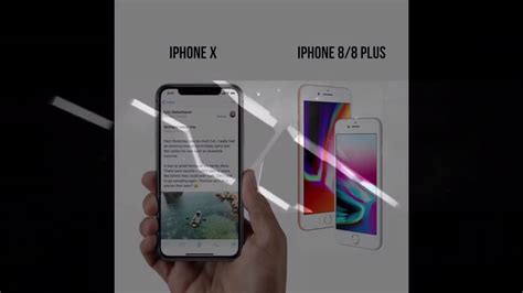 Iphone X Vs Iphone 88plus Which One You Are Getting Youtube