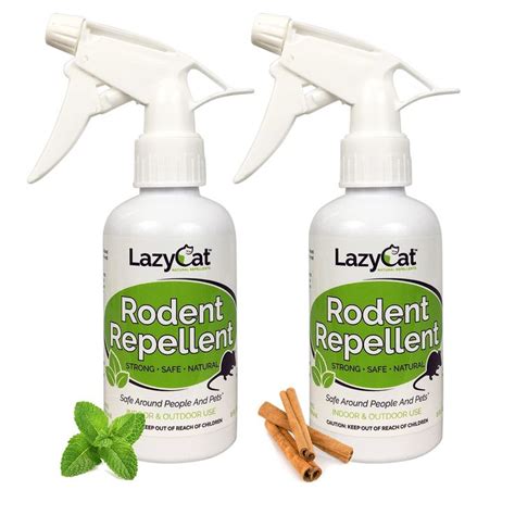 Rodent Repellent Spray 2x Strength Peppermint Oil To Repel Mice And