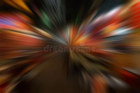 Abstract Motion Blur Background Stock Photo Image Of Tunnel Burst