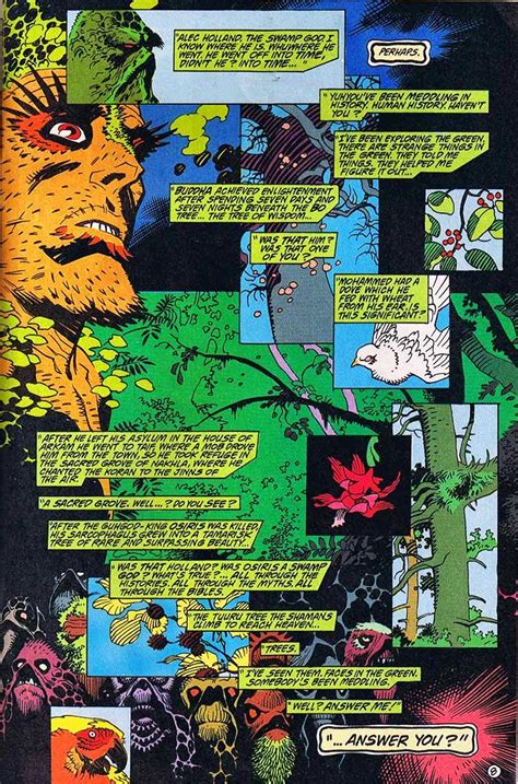 The Great Comic Book Heroes Mike Mignolas Swamp Thing