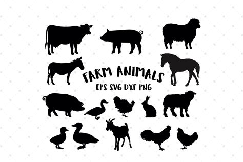 9061 Farm Animal Svg Cut Amazing Svg File Download Free Template Mockups