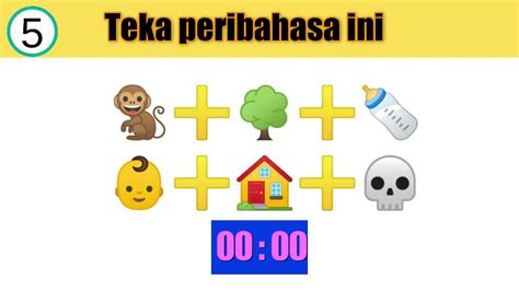 Jawapan Teka Teki Emoji Simpulan Bahasa - F44mo4ow