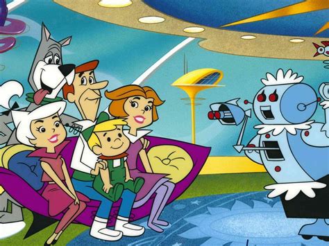 Collectibles The Jetsons Animated Tv Series Cast In Flying Car And Rosie