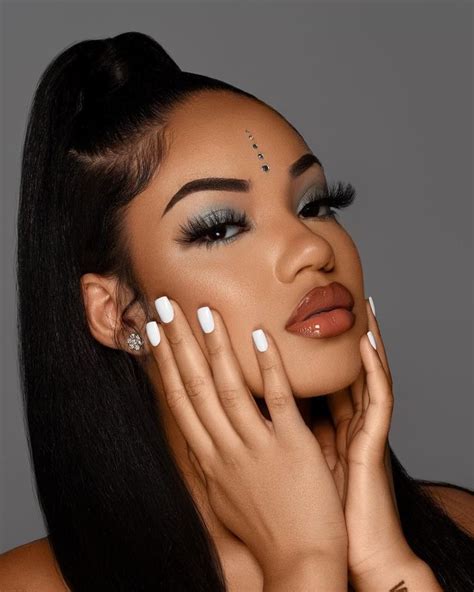 Pinterest Coldheartbarbie ⚡️ Dark Makeup Looks Black Women Makeup Best Lashes